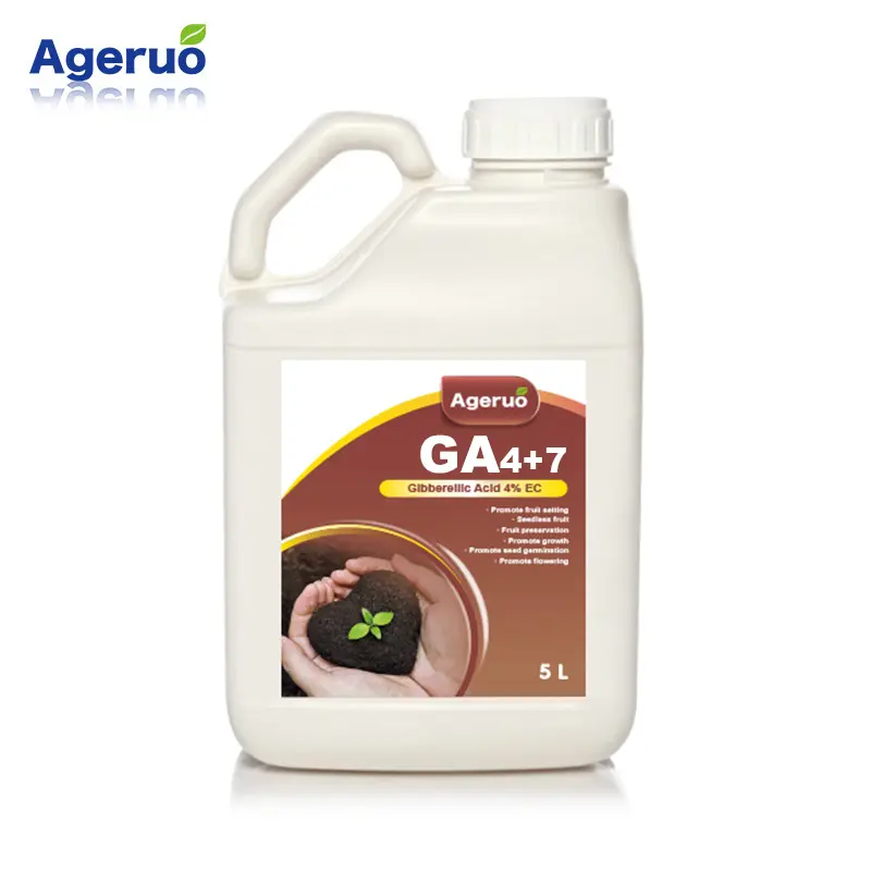 OEM/ODM Supplier Cyhalofop-Butyl -  Plant Growth Regulator Gibberellic acid Ga4+7 4% EC Professional OEM - AgeruoBiotech