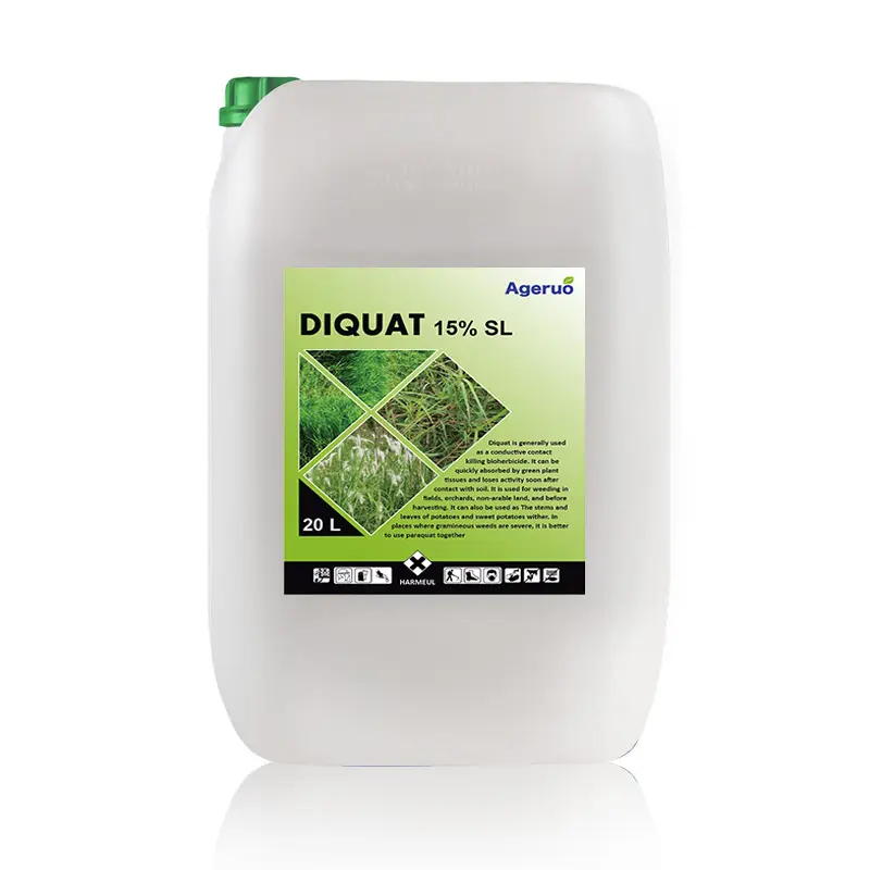 OEM/ODM Supplier Iaa – OEM Diquat 15% SL Herbicide low toxicity – AgeruoBiotech detail pictures