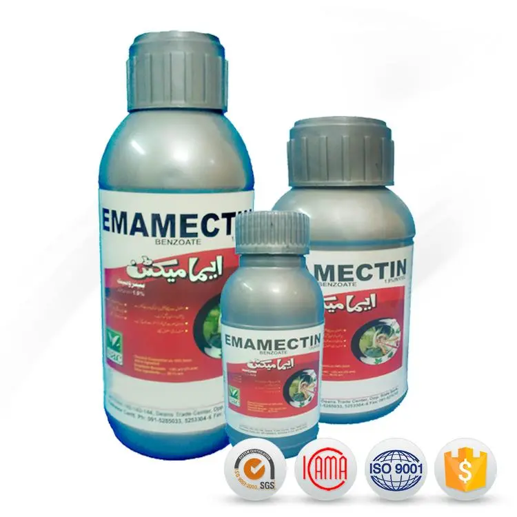 pesticides with chemical formula Emamectin benzoate 5%SG in Pesticide