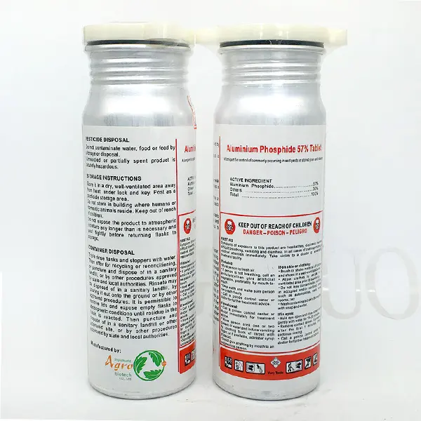 Aluminium Phosphide 57% Tablet | Flat Tablet Pesticide Mouse Killing Insecticide