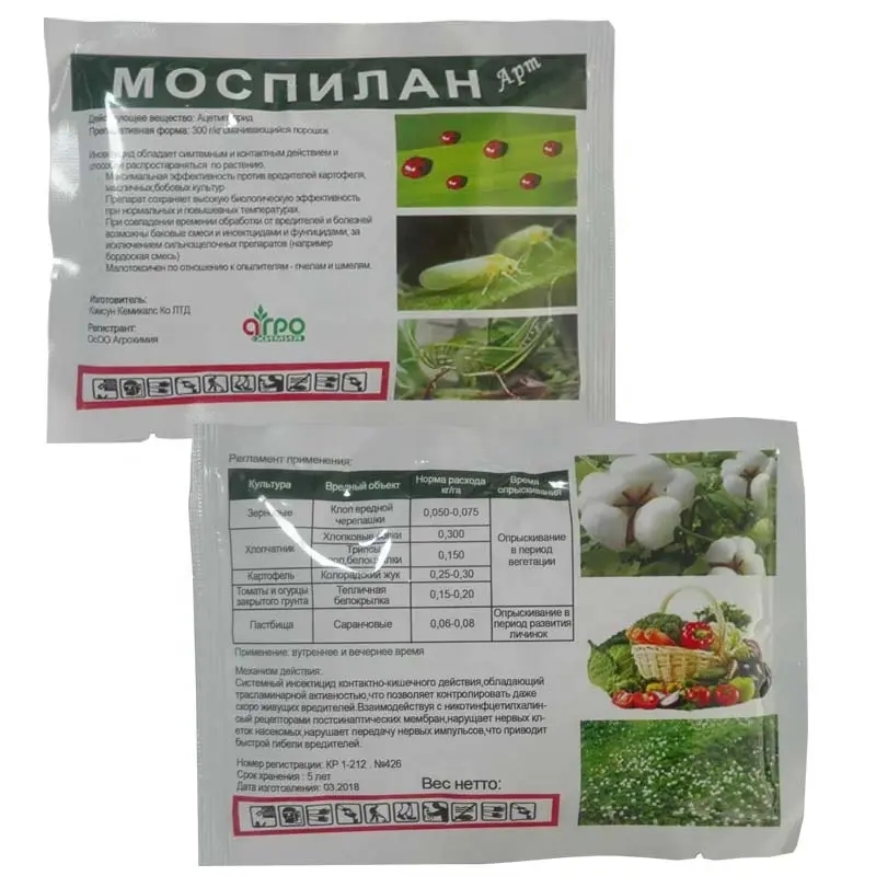 Insecticide Acetamiprid 20% SP hot sale pesticide agroche...