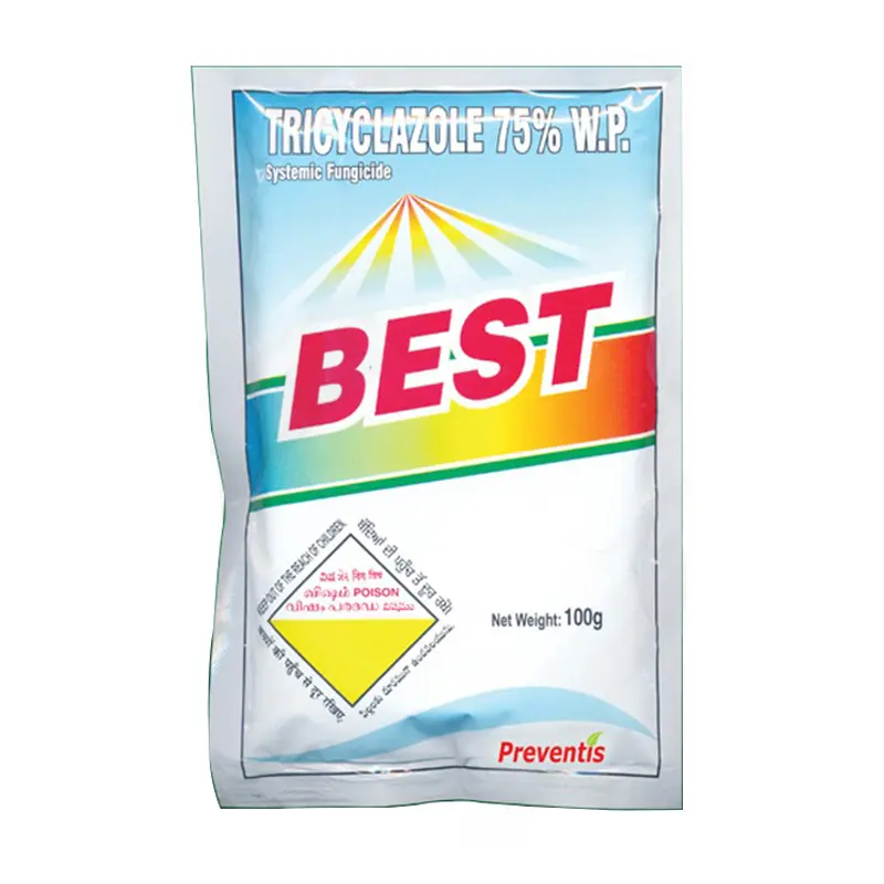 Agrochemicals Factory Price Pesticide Fungicide Tricyclazole 95% Tc 75% Wp 20% Wp