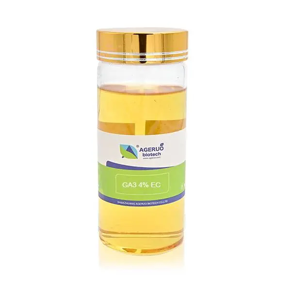 China Cheap price Azoxystrobin - Ageruo Gibberellic Acid 4% EC of Efficient Plant Growth Hormone (GA3 / GA4+7) – AgeruoBiotech